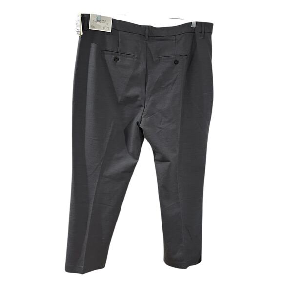NEW CJ Banks Gray Relaxed Fit High Rise Trouser The Perfect Pant Size 20W Avg - Picture 7 of 7
